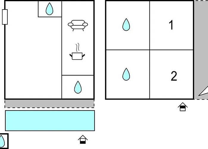 2 Bedroom - Loft Dom wakacyjny